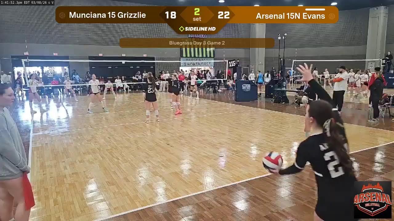 Arsenal 15N Evans vs. Munciana 15 Grizzlie (2026.03.08)