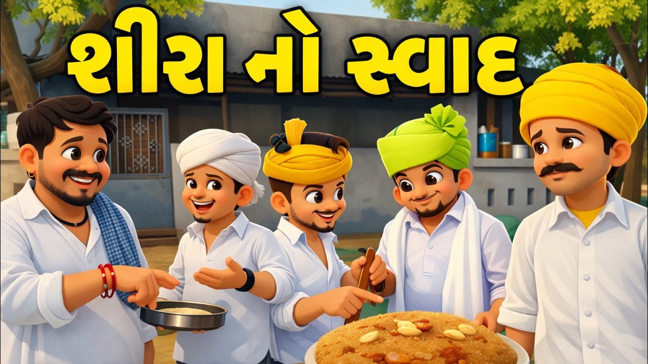 શિરા ની સ્વાદ //gujarati comedy video // ગુજરાતી કૉમેડી // toonvfx0 and sb hindustani #cartoon video