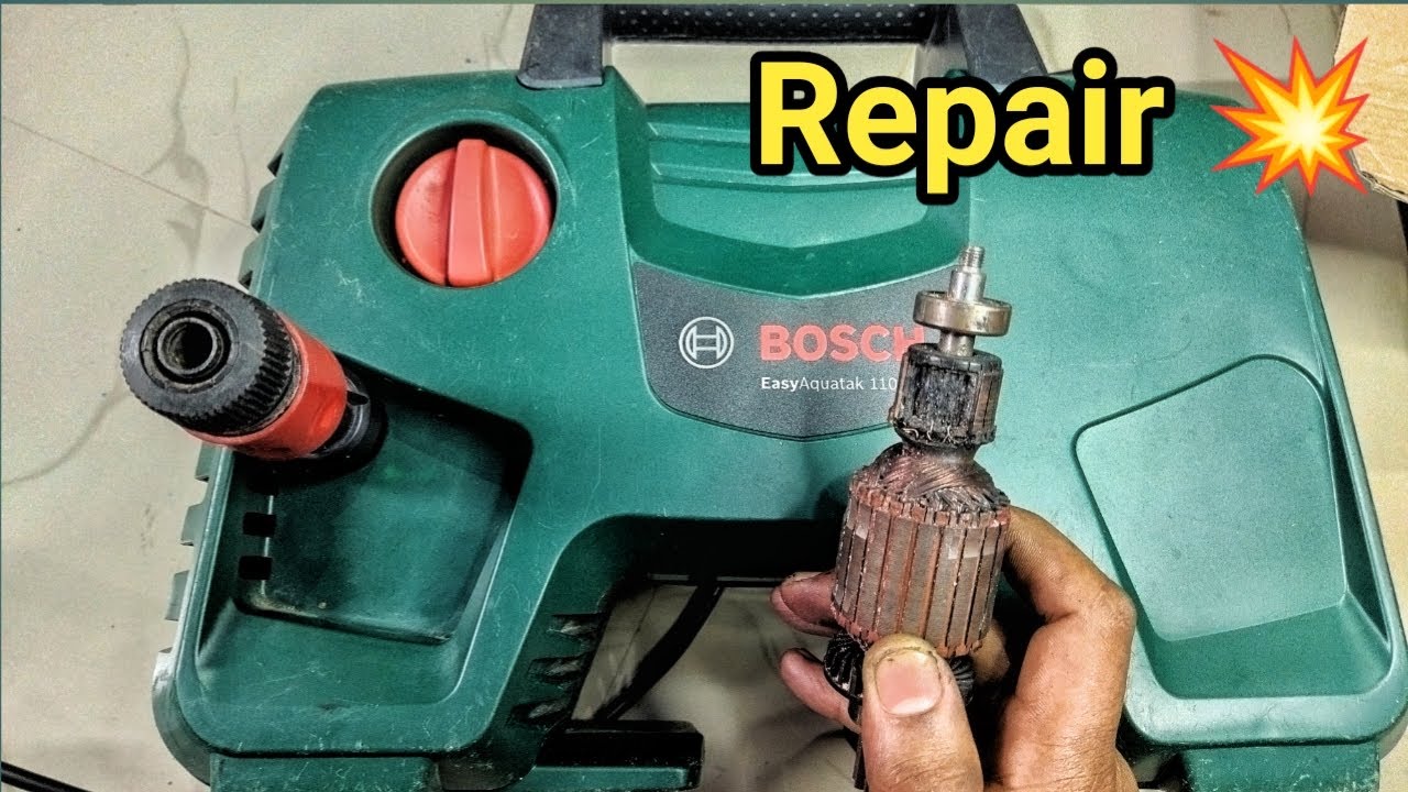 Bosch Pressure Washer  || Motor Replace || Bosch AQT 11O || High Pressure Washer