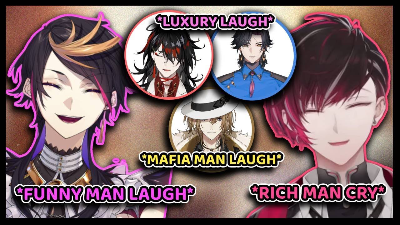 Everyone Agrees that Zali and Vox Has the Most 'Rich Man Laugh' Vibes Out of All NIJI EN