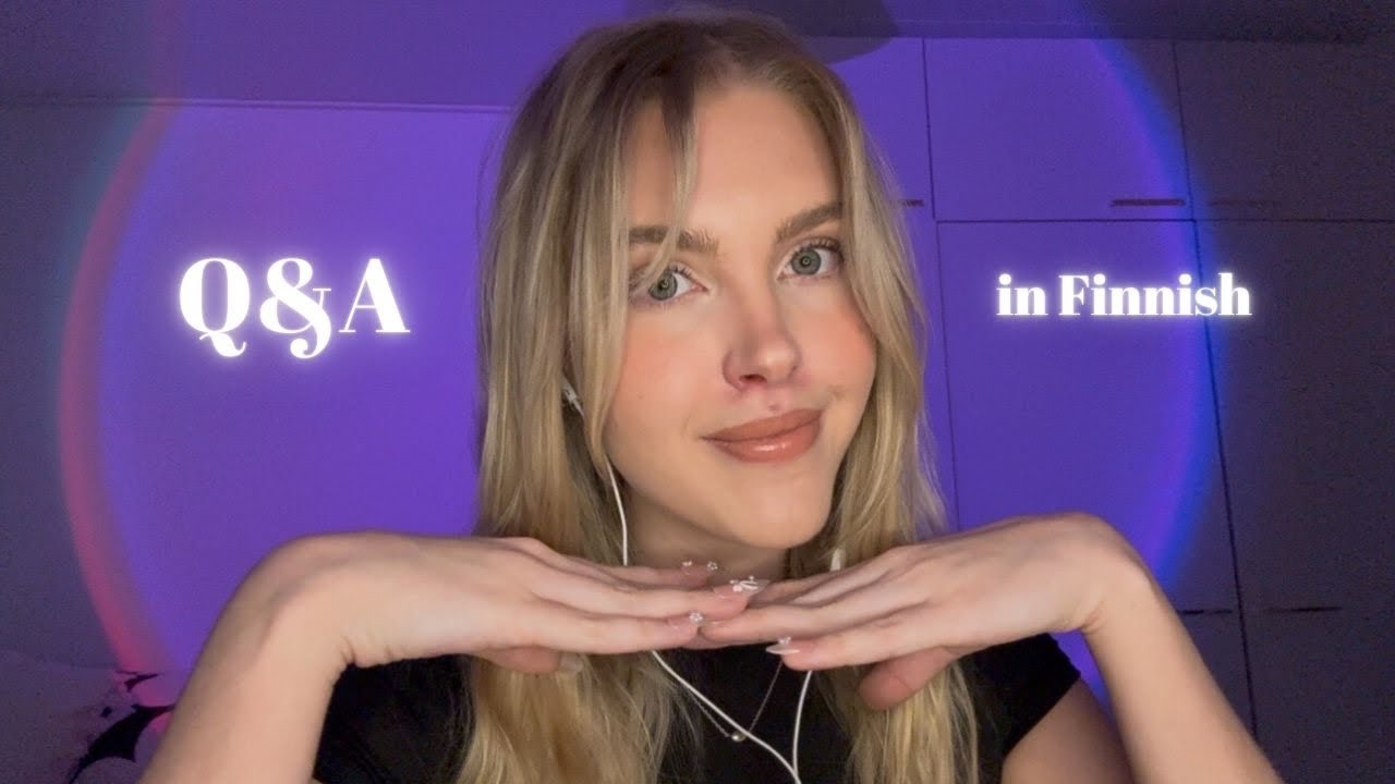ASMR SUOMI Q&A 🎀 | vastaan teidän kysymyksiin kuiskaten | whisper ramble