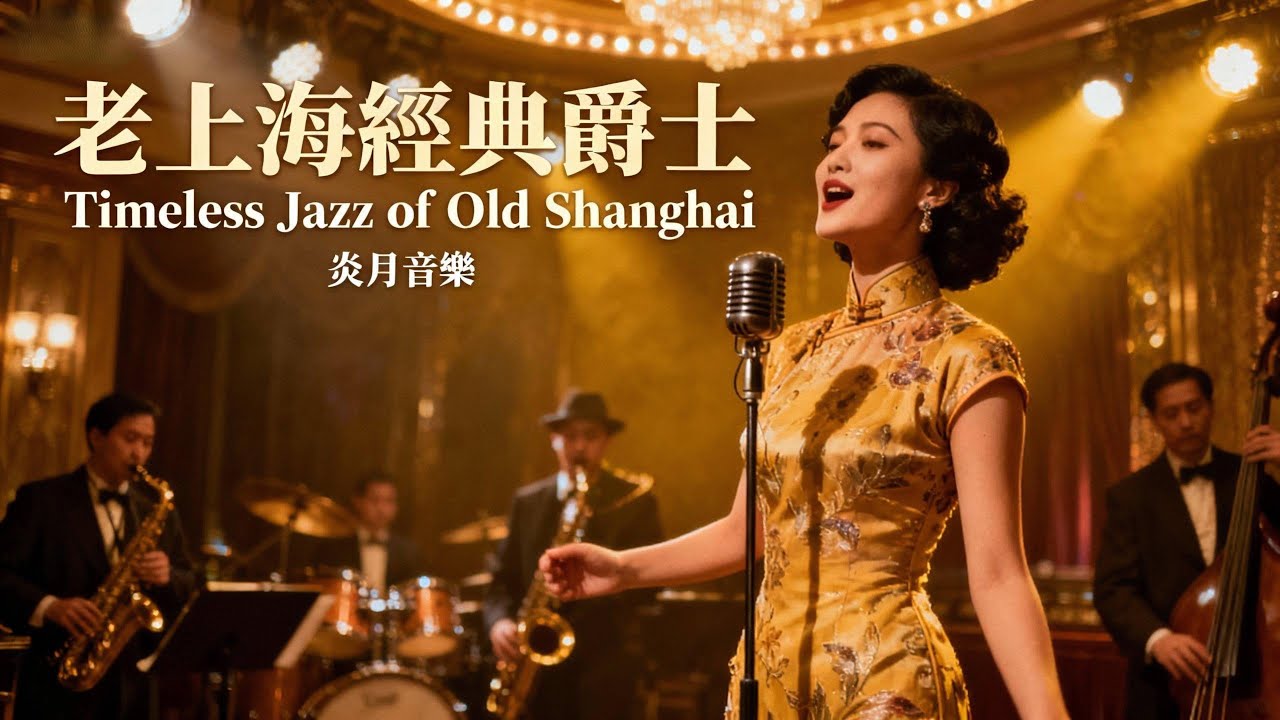 🎷《老上海經典爵士｜Timeless Jazz of Old Shanghai》40 首黃金年代精華｜1940s–1950s 上海時代曲 × Chinese Jazz-Pop（2 小時復古精選）