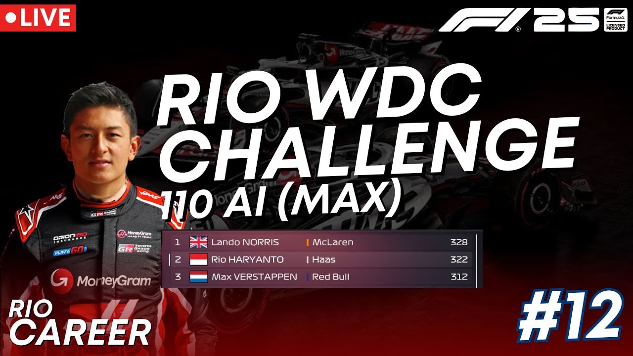 [VEGAS - QATAR] RIO HARYANTO WDC Career #12 | F1 25 Indonesia