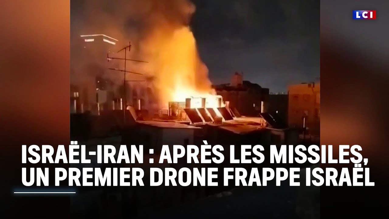 Israël-Iran : après les missiles, un premier drone frappe Israël｜LCI