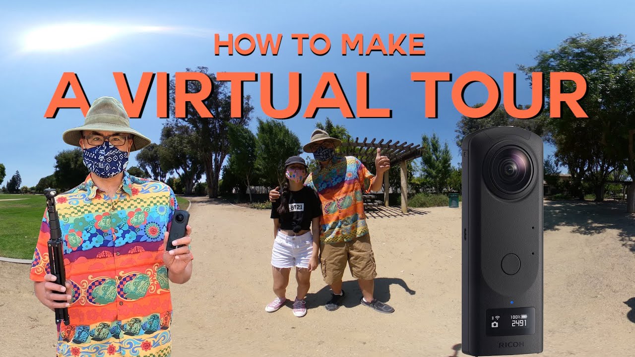 High-Quality Virtual Tours With FREE Software (RICOH THETA Z1)