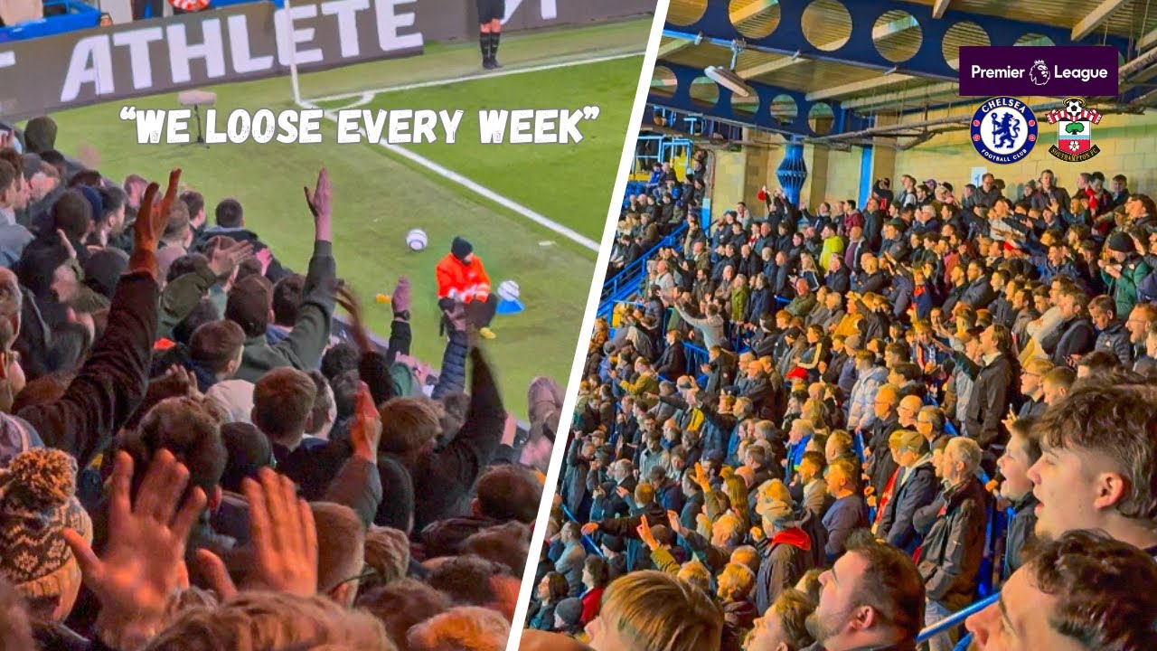 Southampton Fans having some Banter at Chelsea!