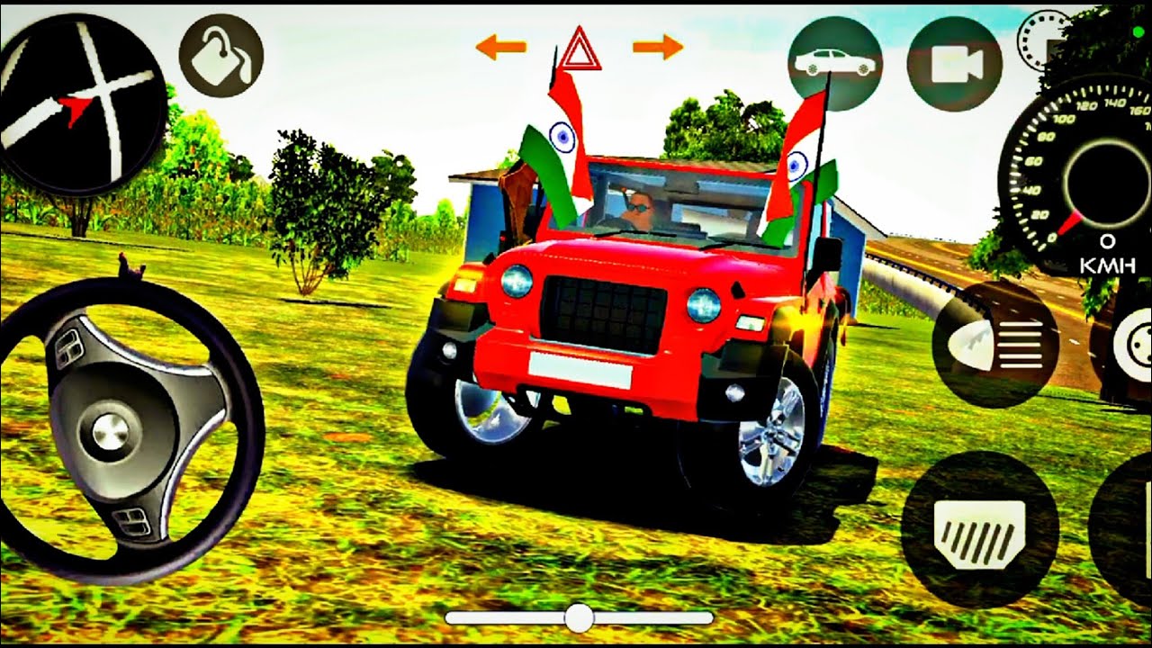 modified mahindra thar games 🚙 indian thar🔥 (gadi wala game)  game indian cars simulator 