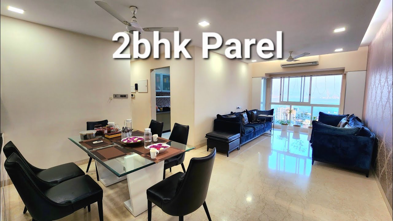 3.30 Crore, Sea View, 2BHK Omkar Veda, Parel