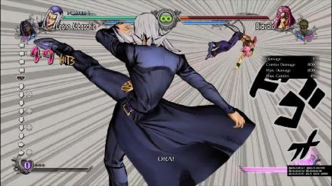 800 Damage Abbacchio Combo |JoJo ASBR|