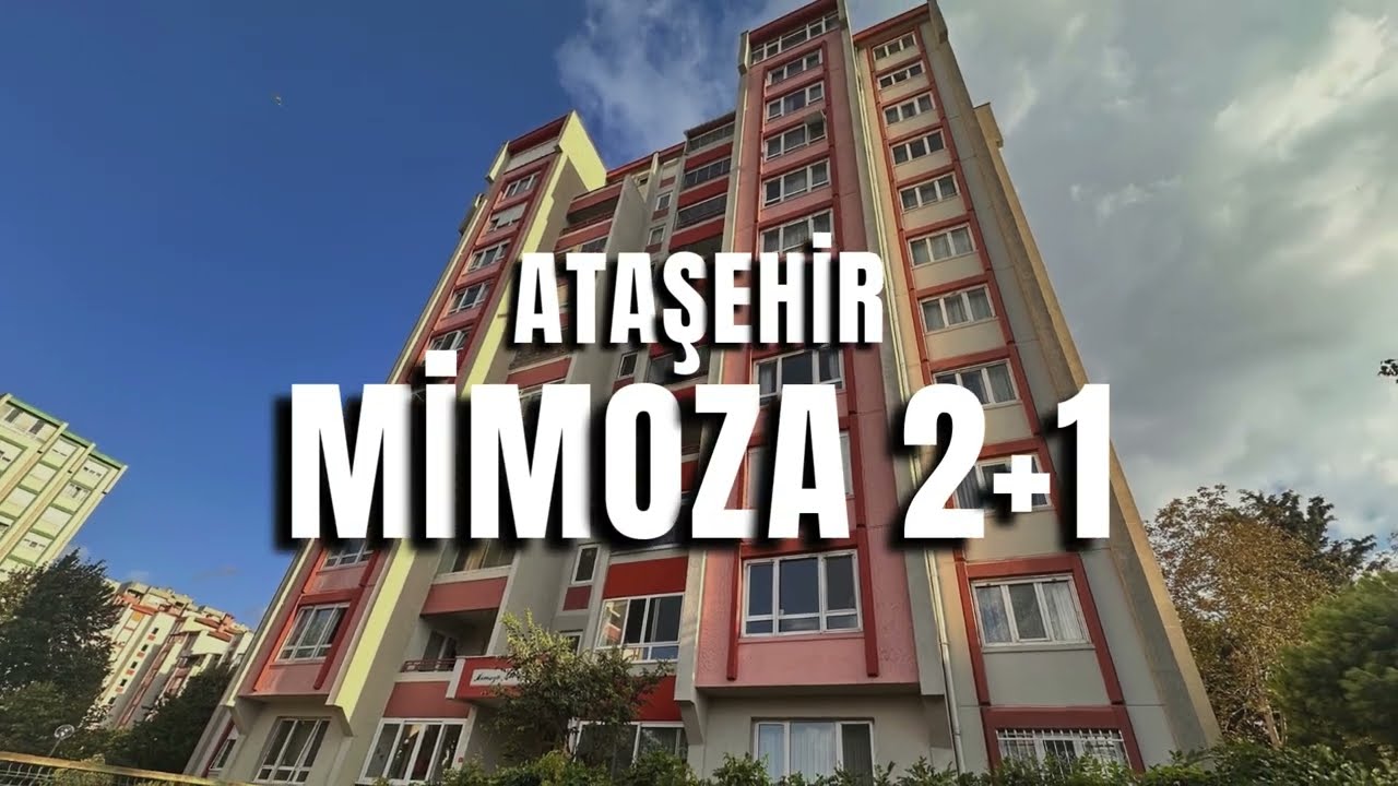 ATAŞEHİR MİMOZA BÜYÜK M2 VE BALKONLU 2+1 KAÇIRMAYIN