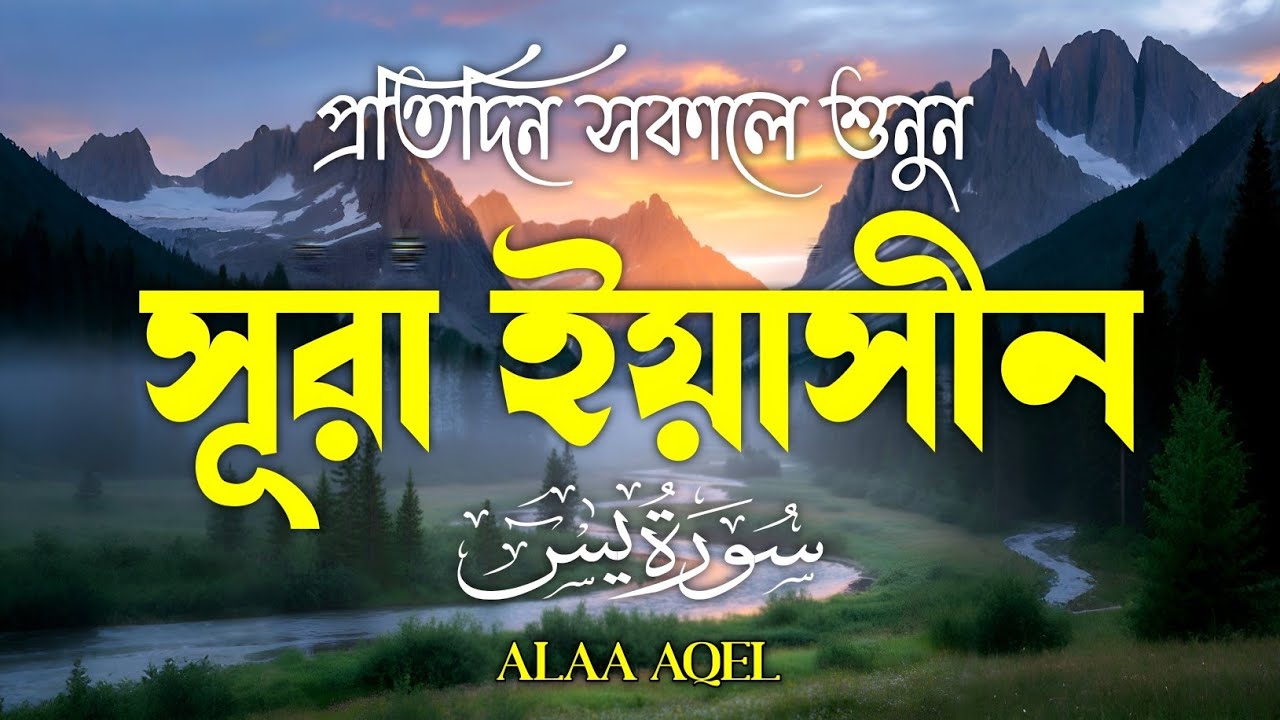 প্রতিদিন সকালে শুনুন – মন জুড়ানো কণ্ঠে সূরা ইয়াসিন | (سورة يس) Surah Yasin | Morning Tilawat
