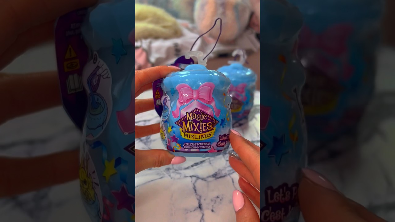 [ASMR] OPENING A MYSTERY *MAGICUS PARTY* MINI MIXIES CAULDRON!!😍🎉🪩 🎀 (RARE SILVER HUNT!🫢🤞🏻✨) #Shorts