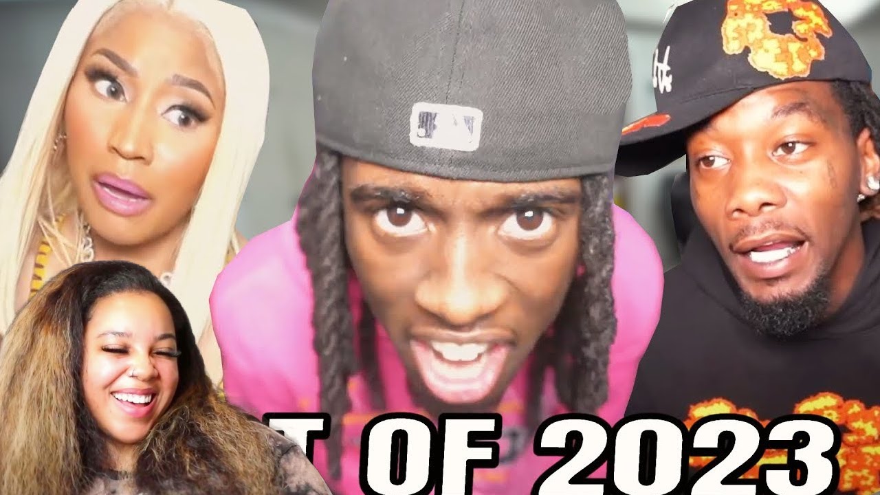 Kai Cenat Best Moments of 2023 Ft. Nicki Minaj, Offset, And More | Reaction