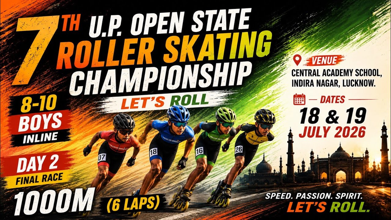 8-10 BOYS | INLINE | Day 2 | Final Race | 7th UP Open-state Skating Championship | Central Academy