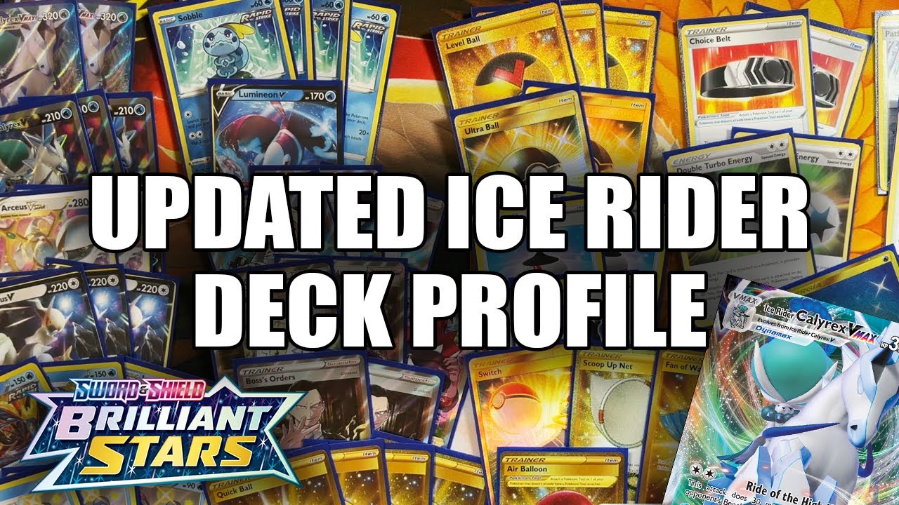 Ice Rider Calyrex VMAX With Arceus VSTAR Deck Profile - Brilliant Stars (Pokemon TCG)