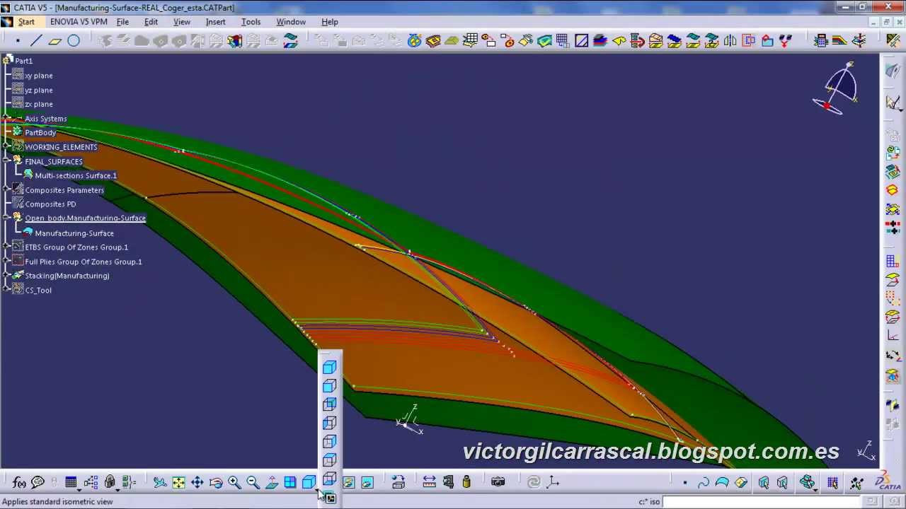 COMPOSITES PRODUCT MANUFACTURING - (CPM) WITH CATIA V5