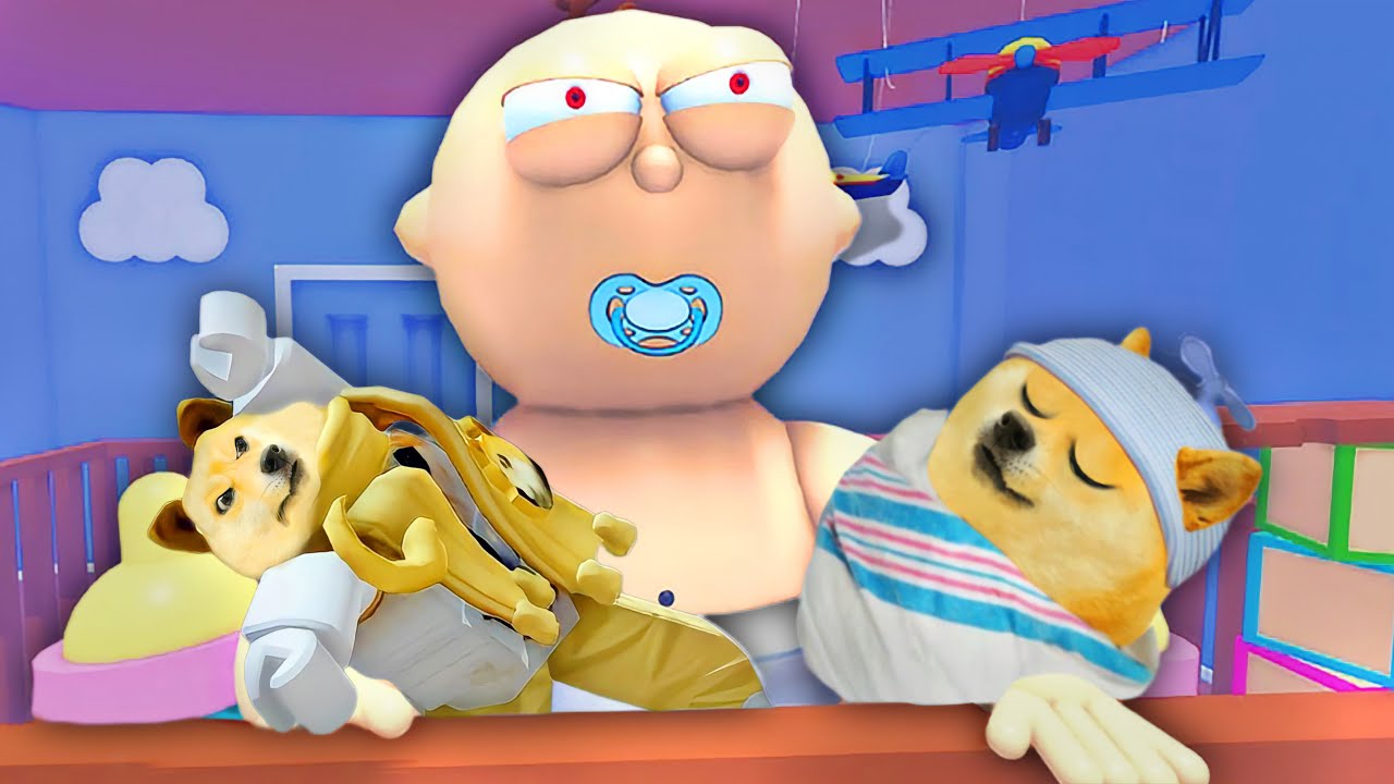 ESCAPE DO BEBÊ GIGANTE! | Escape The Daycare Obby | Roblox