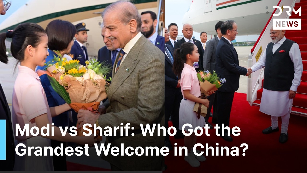 India and Pakistan at SCO Summit: Who Got the Grandest Welcome in China? Modi or Sharif | AC1G