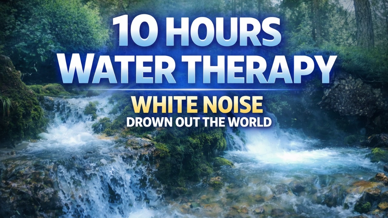 10 Hours of Deep Sleep Water Sounds | Calm Night Ambience (No Music)