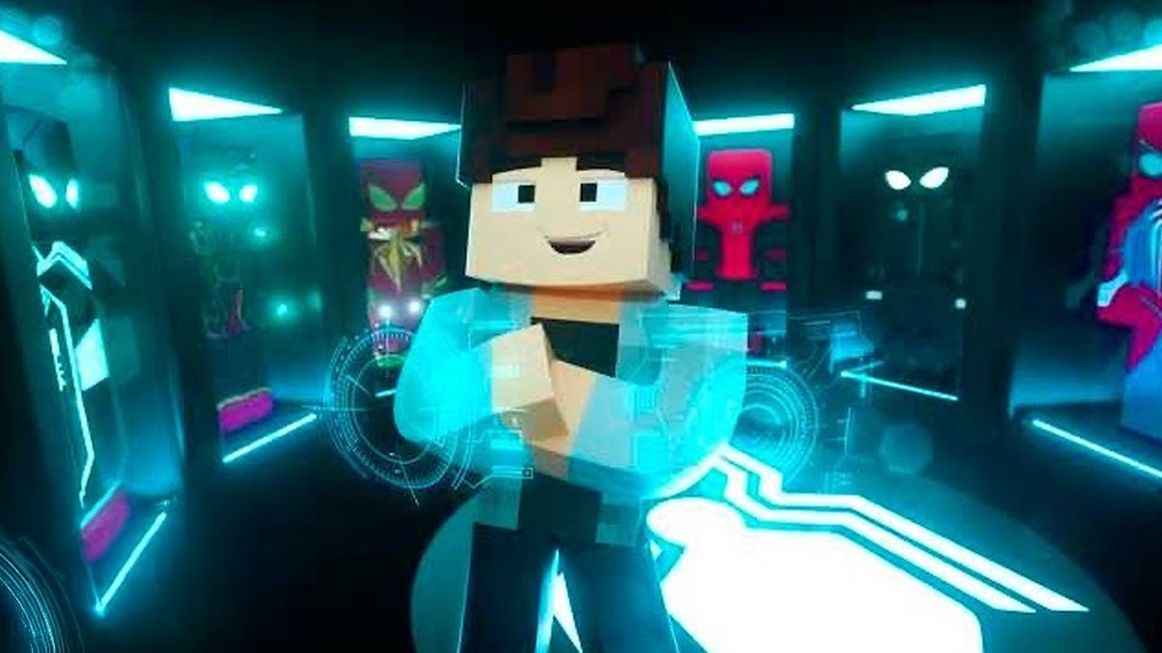 Minecraft: MENINO ARANHA - CRIEI UM LABORATÓRIO SECRETO #234