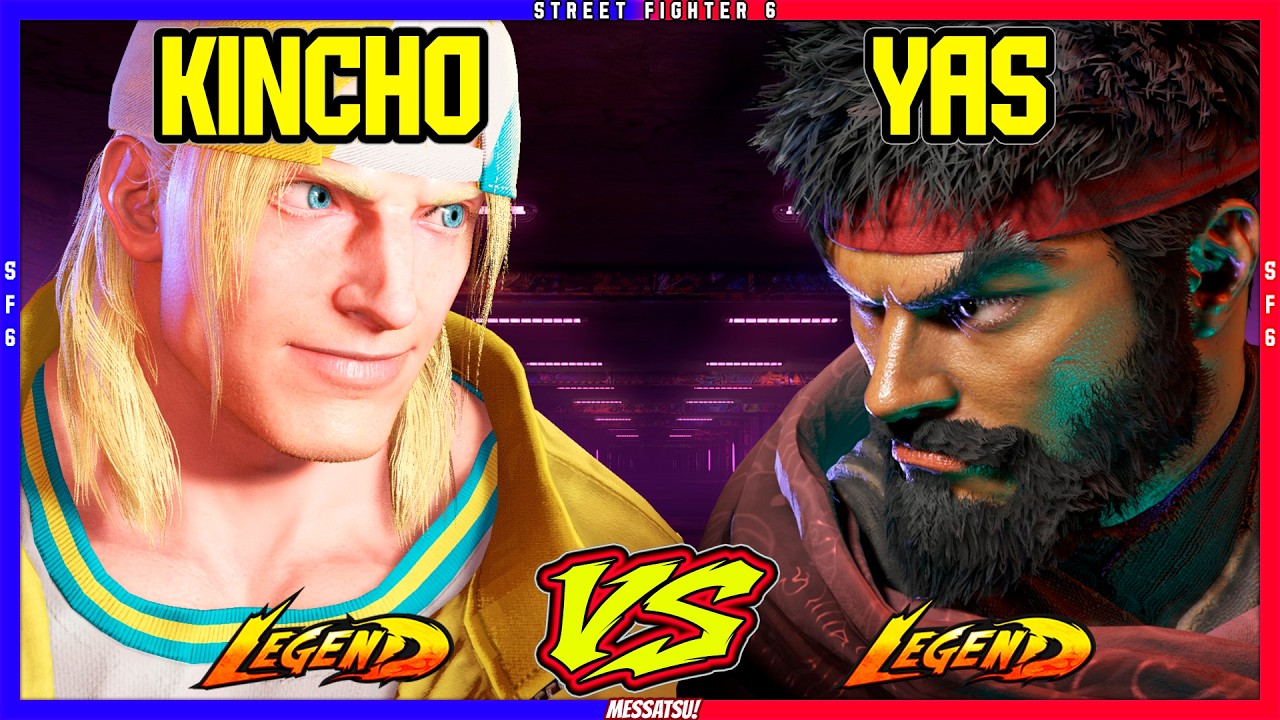 SF6 Kincho (Terry) VS Yas (Ryu)💥Messatsu!💥スト6💥Street fighter 6