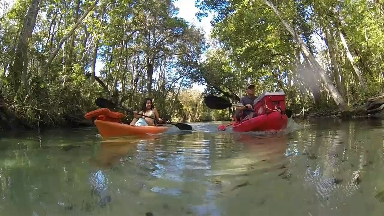 Paddling the Weeki Wachee
