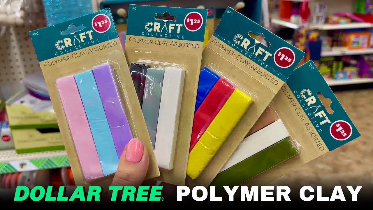 Dollar Tree Polymer Clay Review
