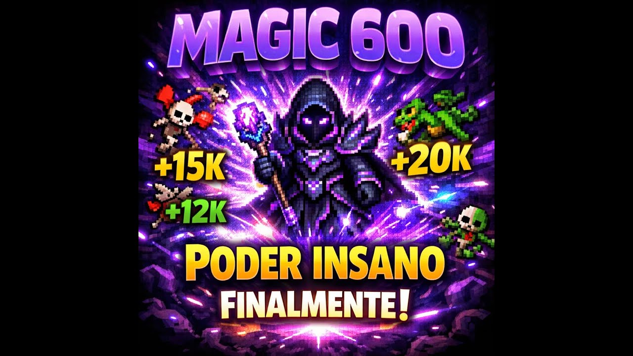 🔴 LIVE | Rumo ao SKILL 600 MAGIC – Rucoy Online 🔴