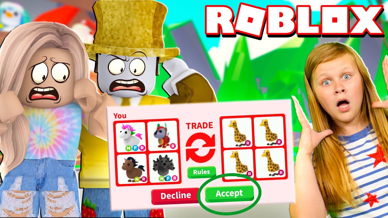 Assistant Legendary Pet Trading Fail in Roblox Adopt Me @TheEngineeringFamily