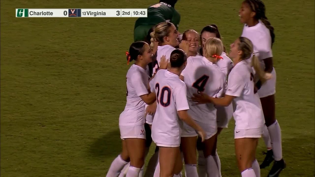 WOMEN'S SOCCER - Virginia vs. Charlotte Highlights