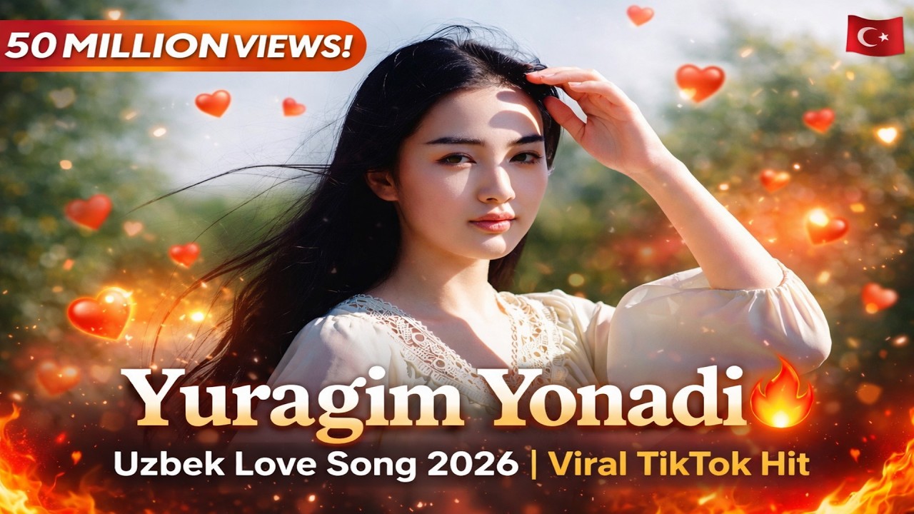 Yuragim Yonadi ❤️‍🔥 Uzbek Love Song 2026 | Viral TikTok Hit