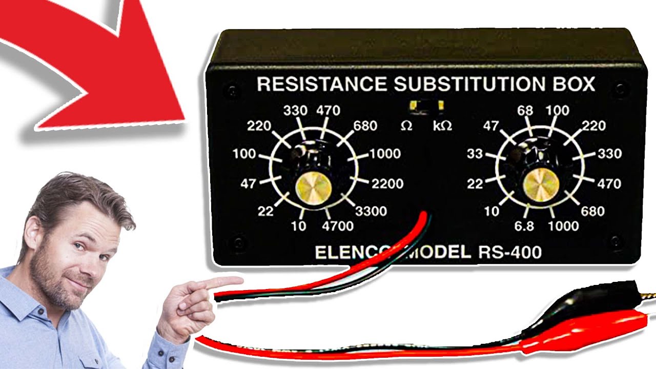 ESSENTIAL Electronics Lab Repair Tool- Resistor Substitution Box