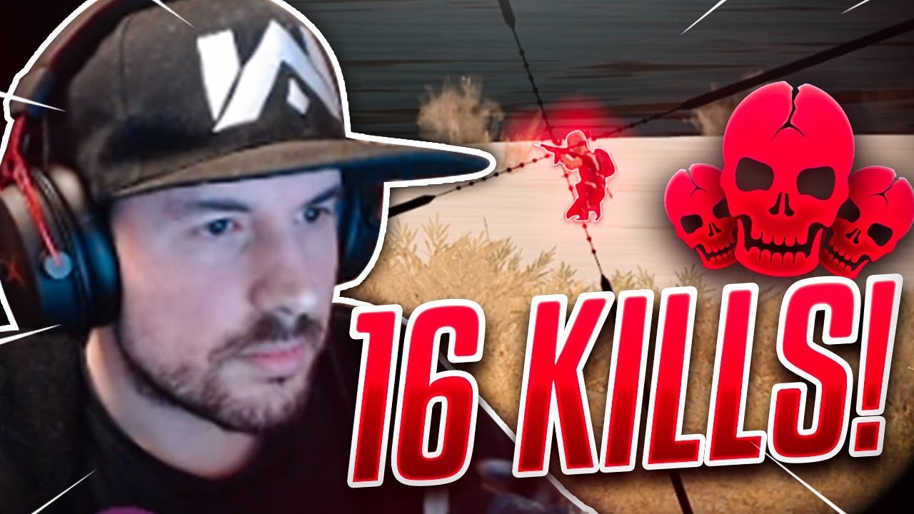 MATAMOS a 5 EQUIPOS en 1 MINUTO y acabo con 16 KILLS! *voy volando*