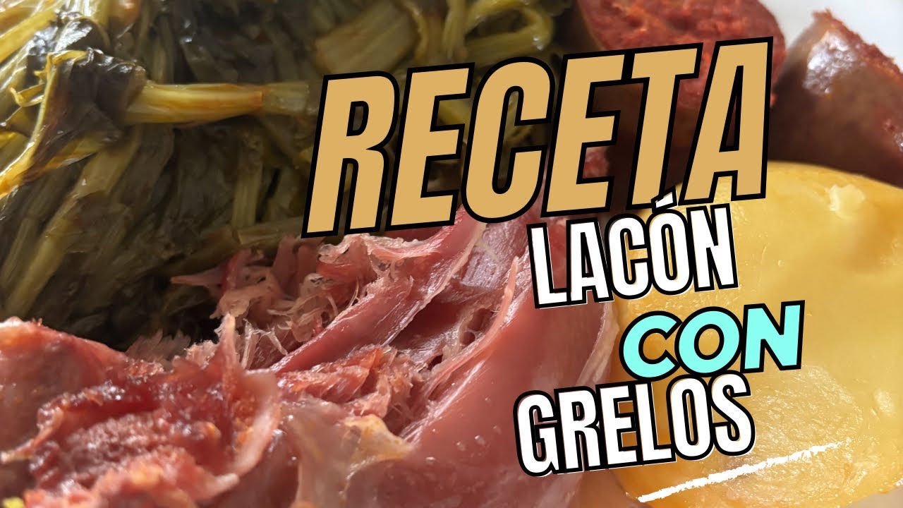 Lacón con Grelos Casero 🥬 Receta Tradicional Gallega Paso a Paso