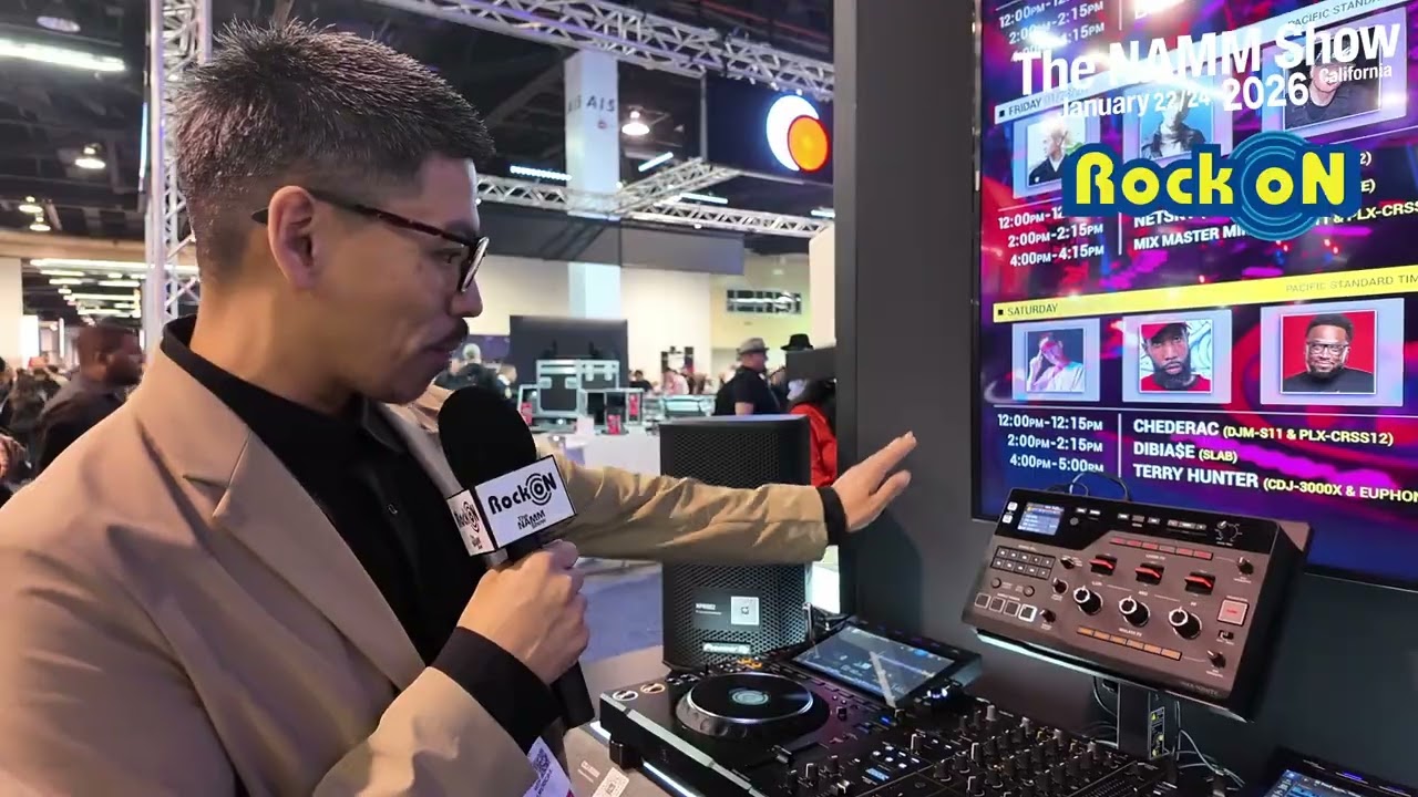 NAMM2026 AlphaTheta DJM V5 RMX IGNITE