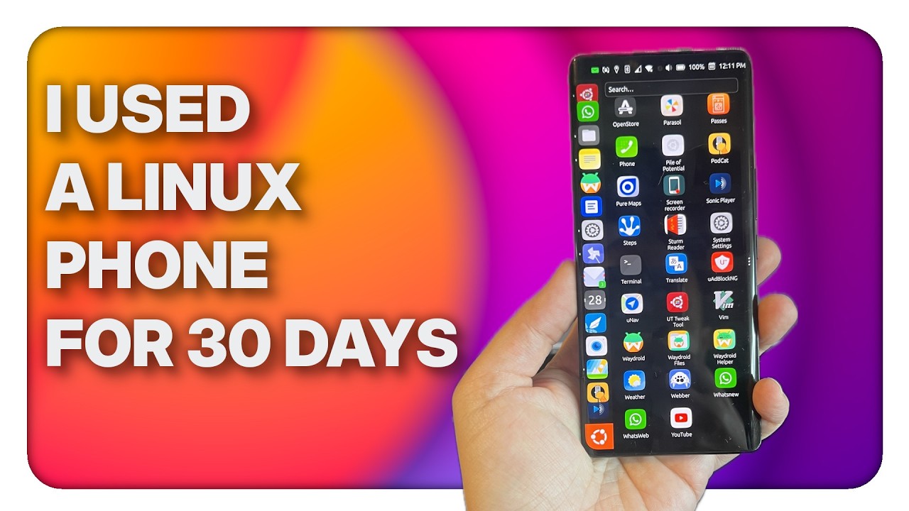 iOS and Android suck now, so I used a Linux Phone for 30 days