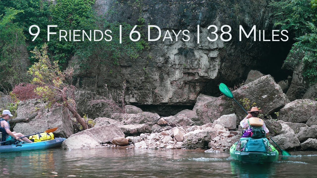 River Camping to a Giant Cave | Kayaking Jack's Fork