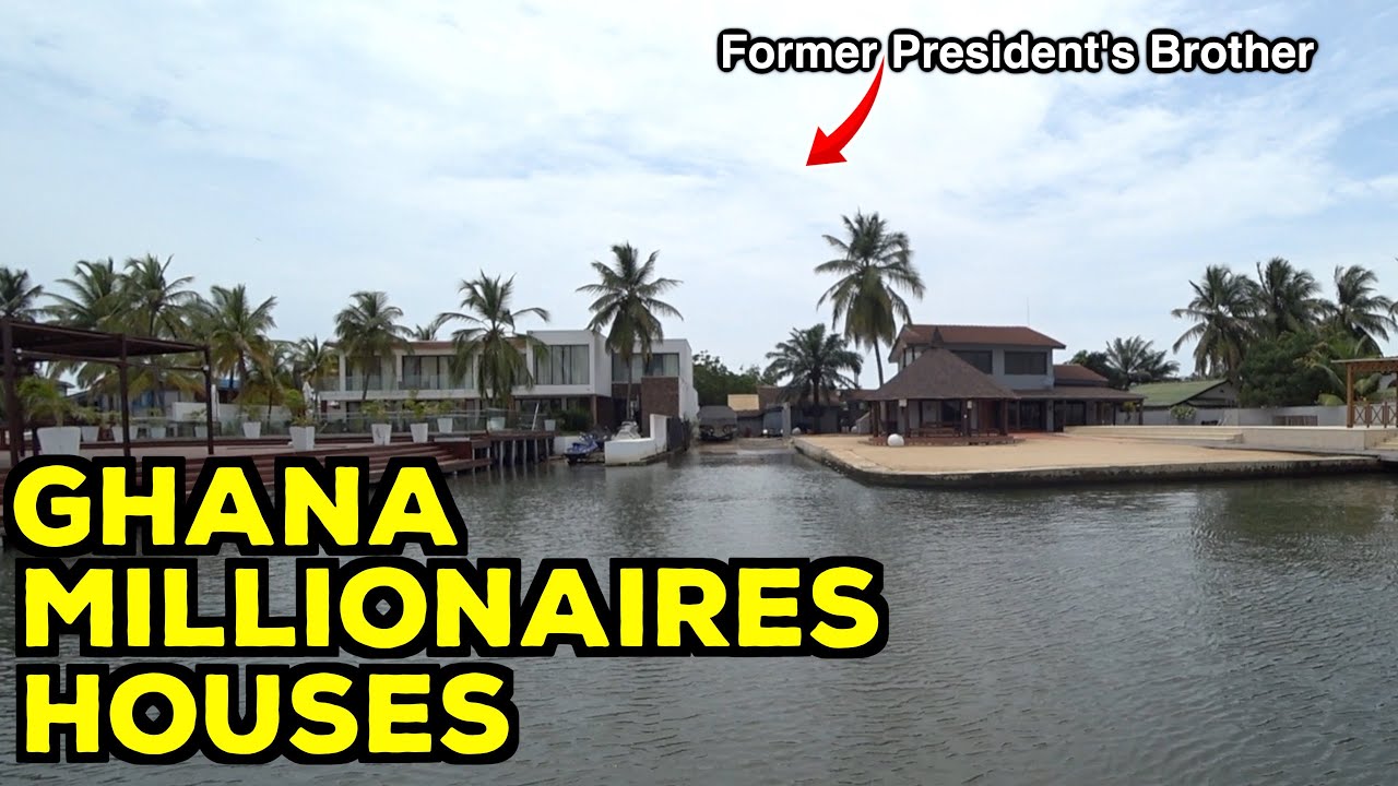 This Is Where the Super Rich Live in Ghana 🇬🇭 | Ada Foah, Aqua Safari & Treasure Island!