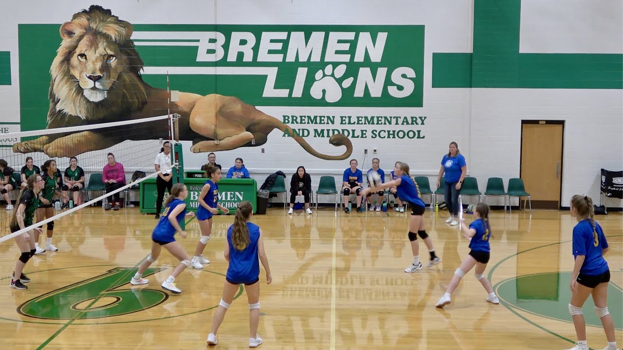 Triton at Bremen - 7th Grade Girls Middle School Volleyball 🏐 9-22-2022