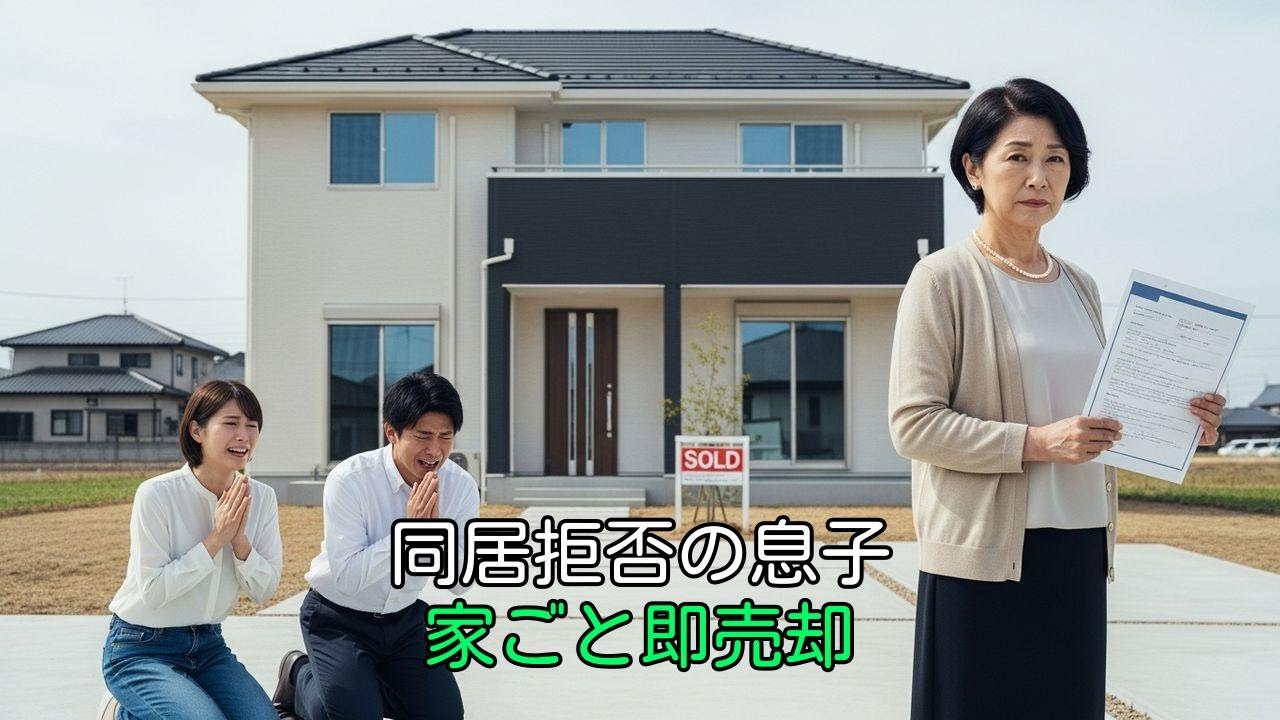 3500万出した新築、当日に「同居無理」。息子夫婦を即座に叩き出した母の壮絶な復讐