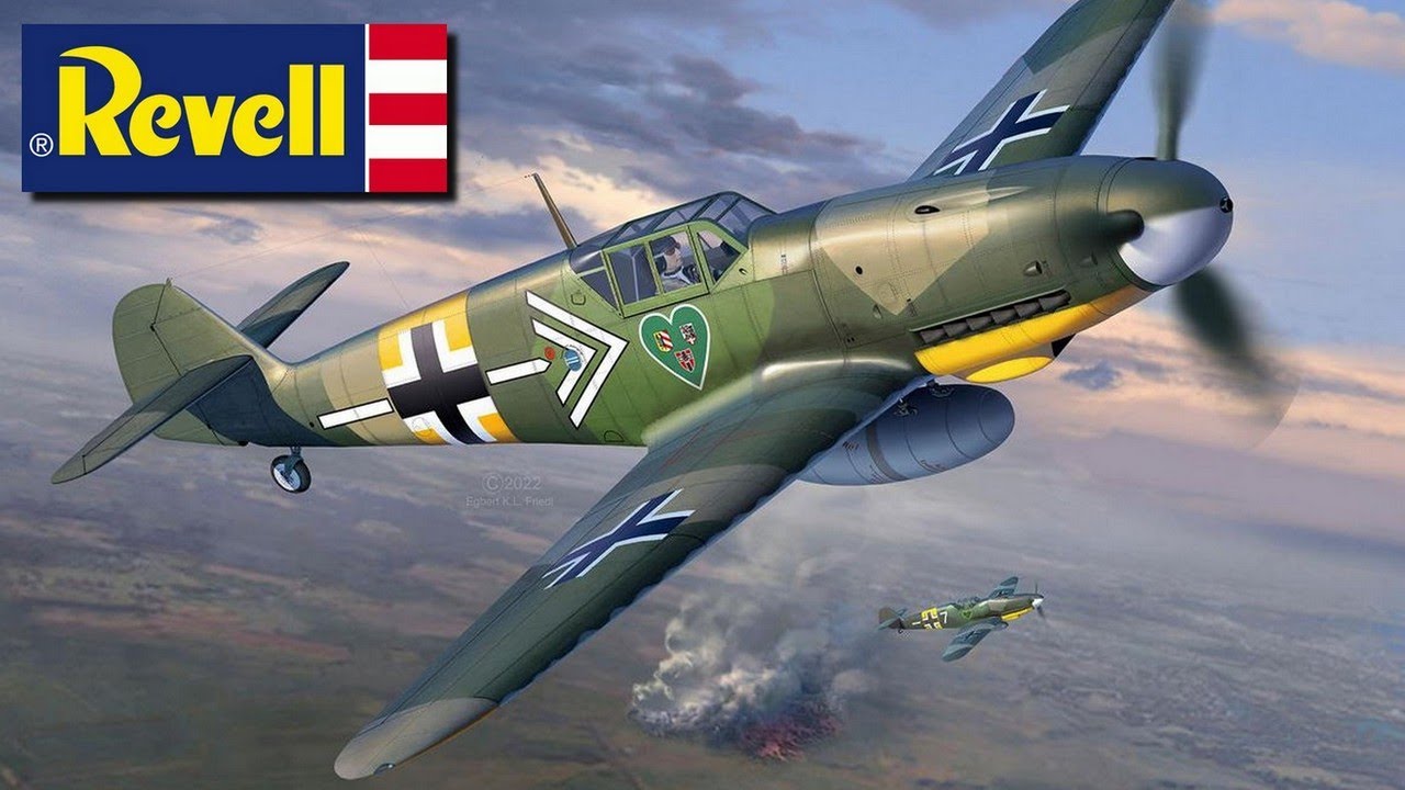 NEW! REVELL Messerschmitt Bf109G-2/4 (video review)
