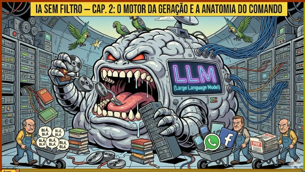 IA Sem Filtro - Cap. 2: O Motor da Geração e a Anatomia do Comando