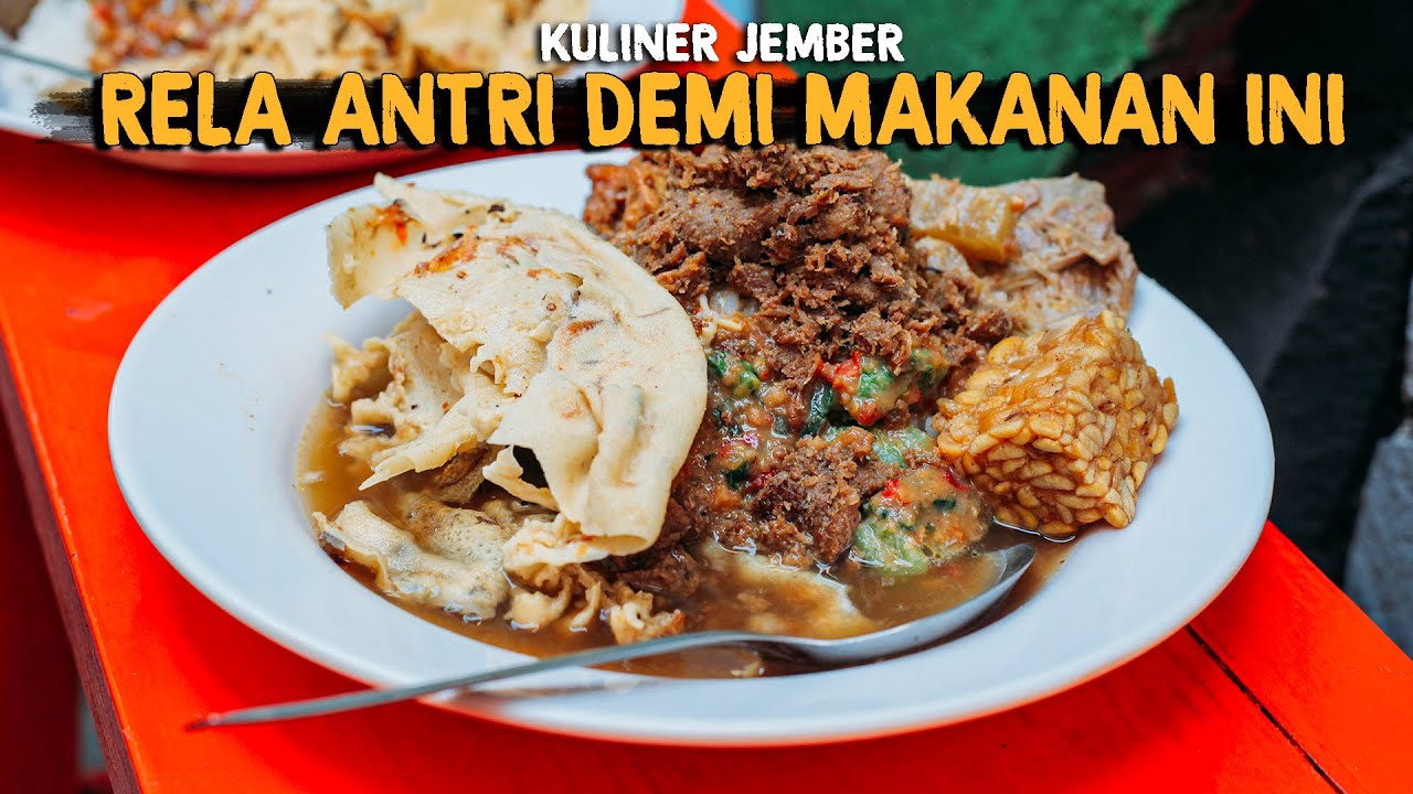BEDA! INI DIA PECEL WALI SONGO KULINER JEMBER SEJAK 1980AN