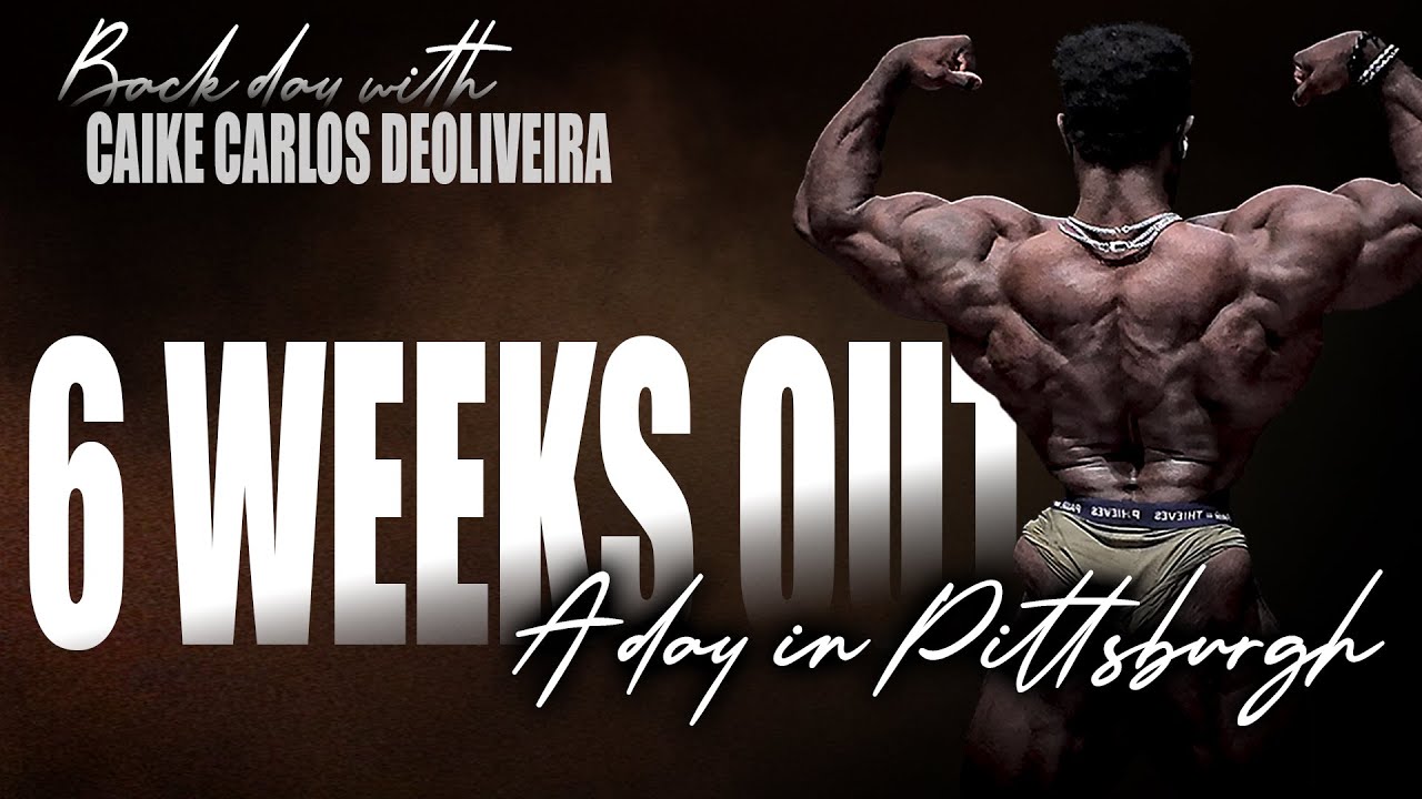 6 WEEKS OUT | Back day with @Caike Pro  | IFBB/NPC HQ l VLOG 004 | Terrence Ruffin x Ruff Diesel