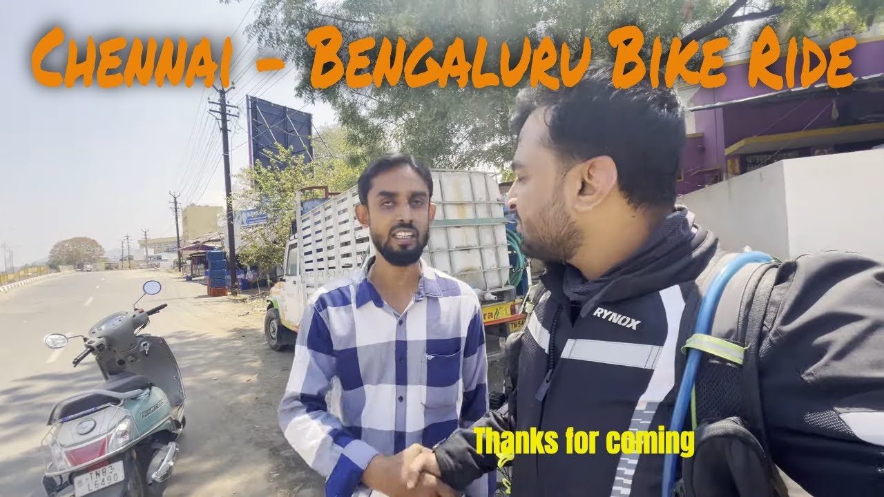 Chennai to Bangalore Bike Ride | Solo Weekend Bike Trip from Chennai | KTM Adventure 390 Kvlogs |4K