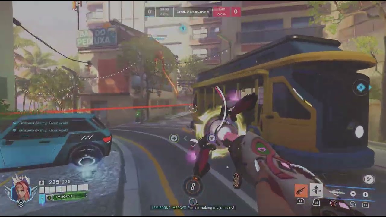 Escape from Mauga's ult