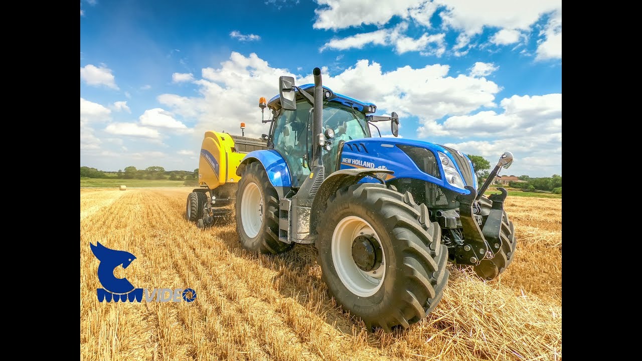 New Holland T6.175 Dynamic Command & Roll-Belt 180 | Démo Tour 2018