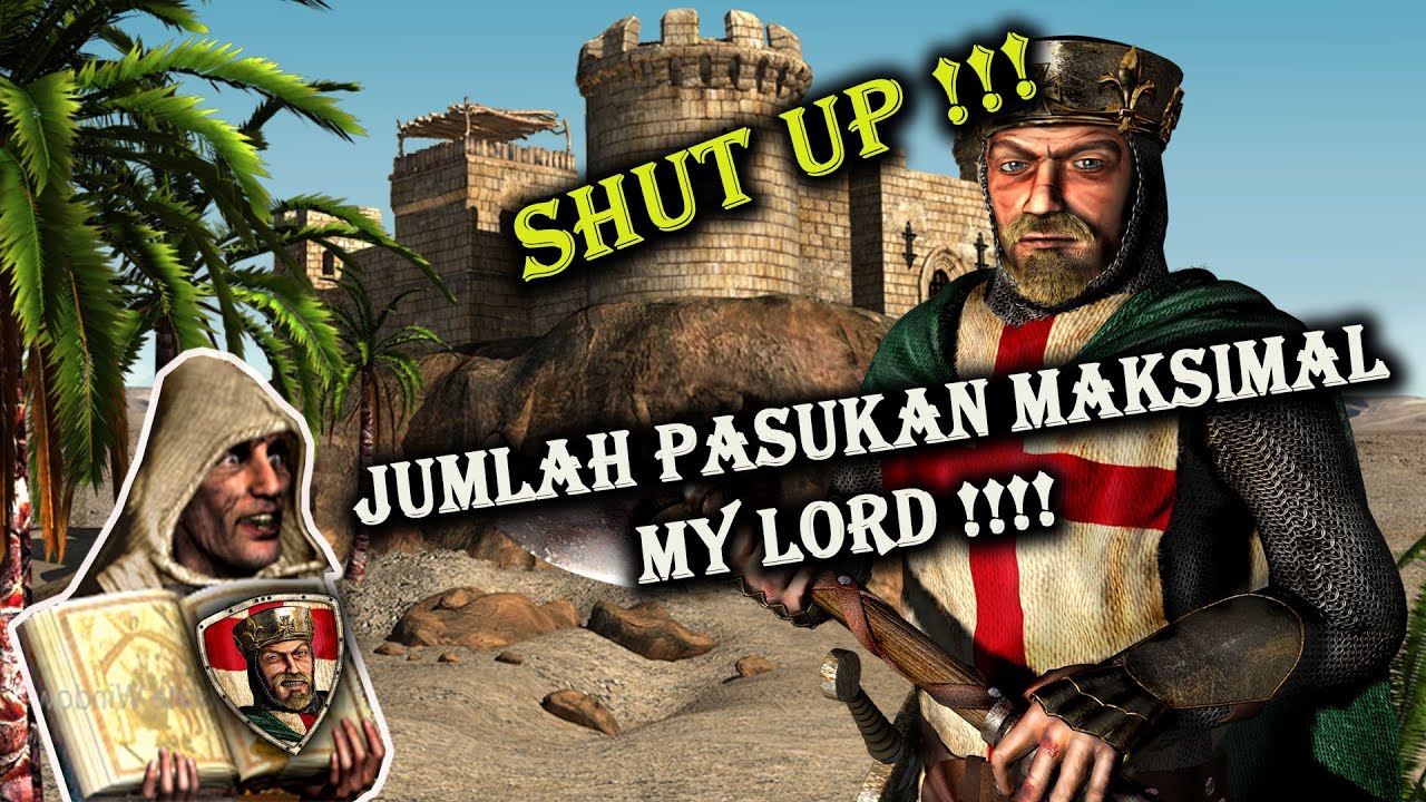 [Tutorial Stronghold] Jumlah pasukan terbatas? Kita coba tips ini cuuyyy