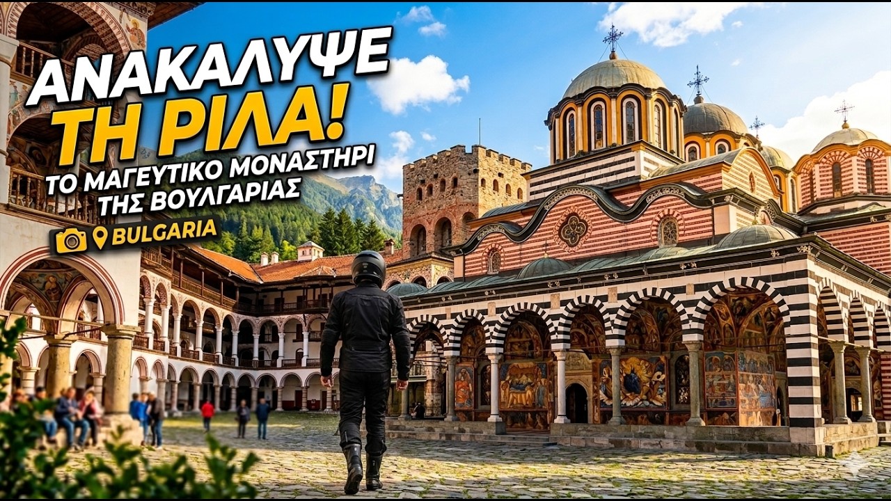 ΜΟΝΗ ΡΙΛΑ: Το πιο εντυπωσιακό μοναστήρι των Βαλκανίων! 🇧🇬 | Road Trip στη Βουλγαρία (TEASER)