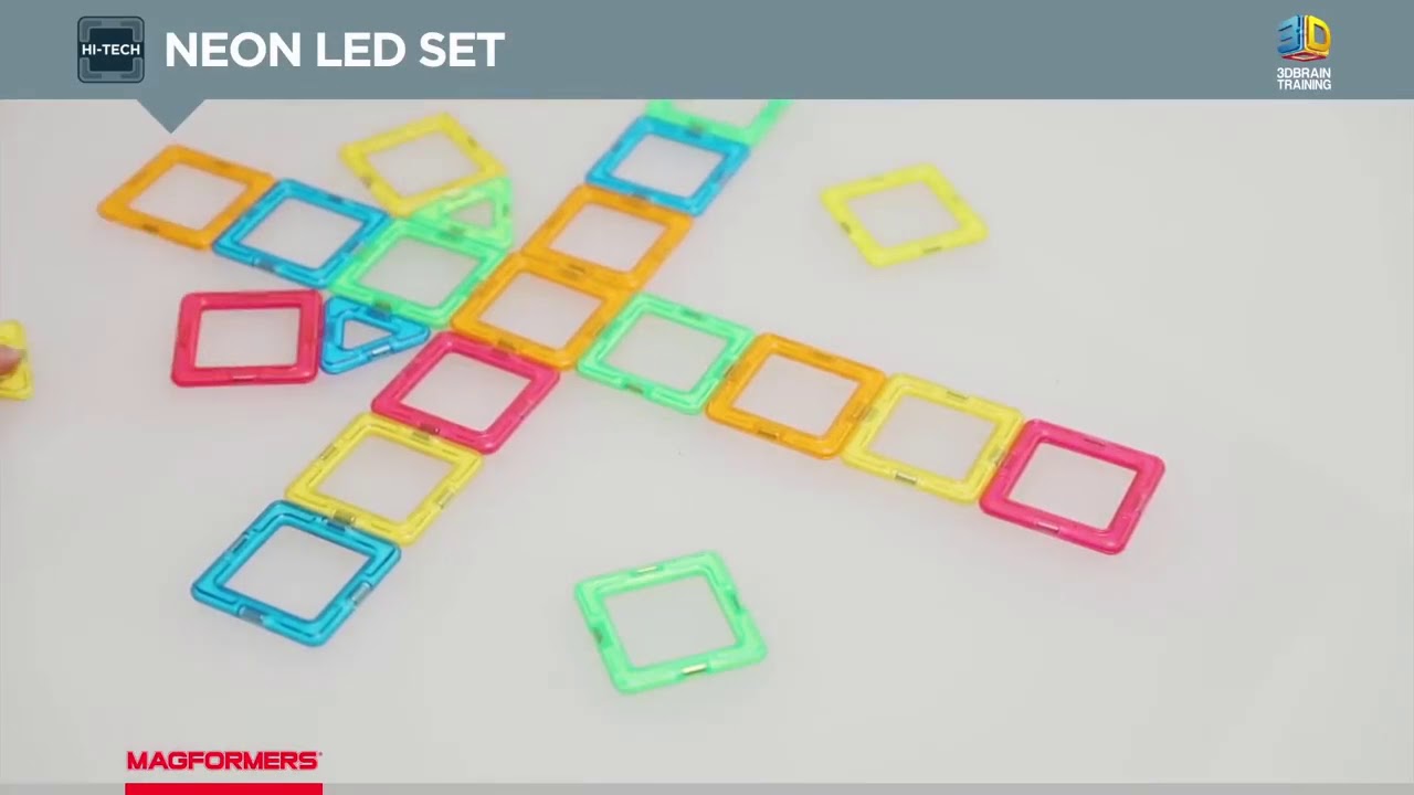Magformers Neon LED Set
